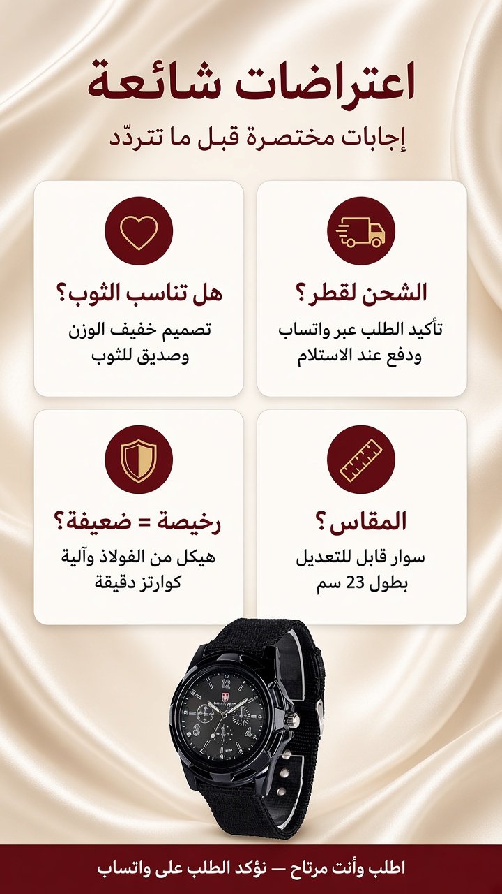 Gemius Army – ساعة القماش الرياضية